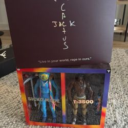 Travis Scott Fortnite Figures