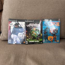 Lot Of 3 PlayStation 2 Demo Disc Games PS2