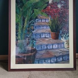 Framed Floral Print