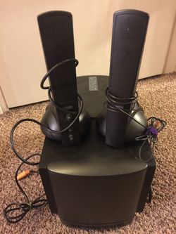 Altec Lansing ATP3 Multimedia Complete Speaker and Subwoofer System