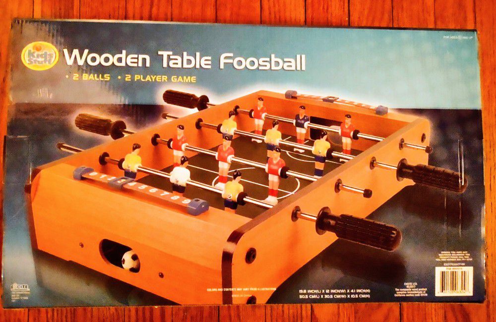 Wooden Foosball Table