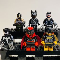 Batman World Building Set Custom Lego Minifigures Batwoman 