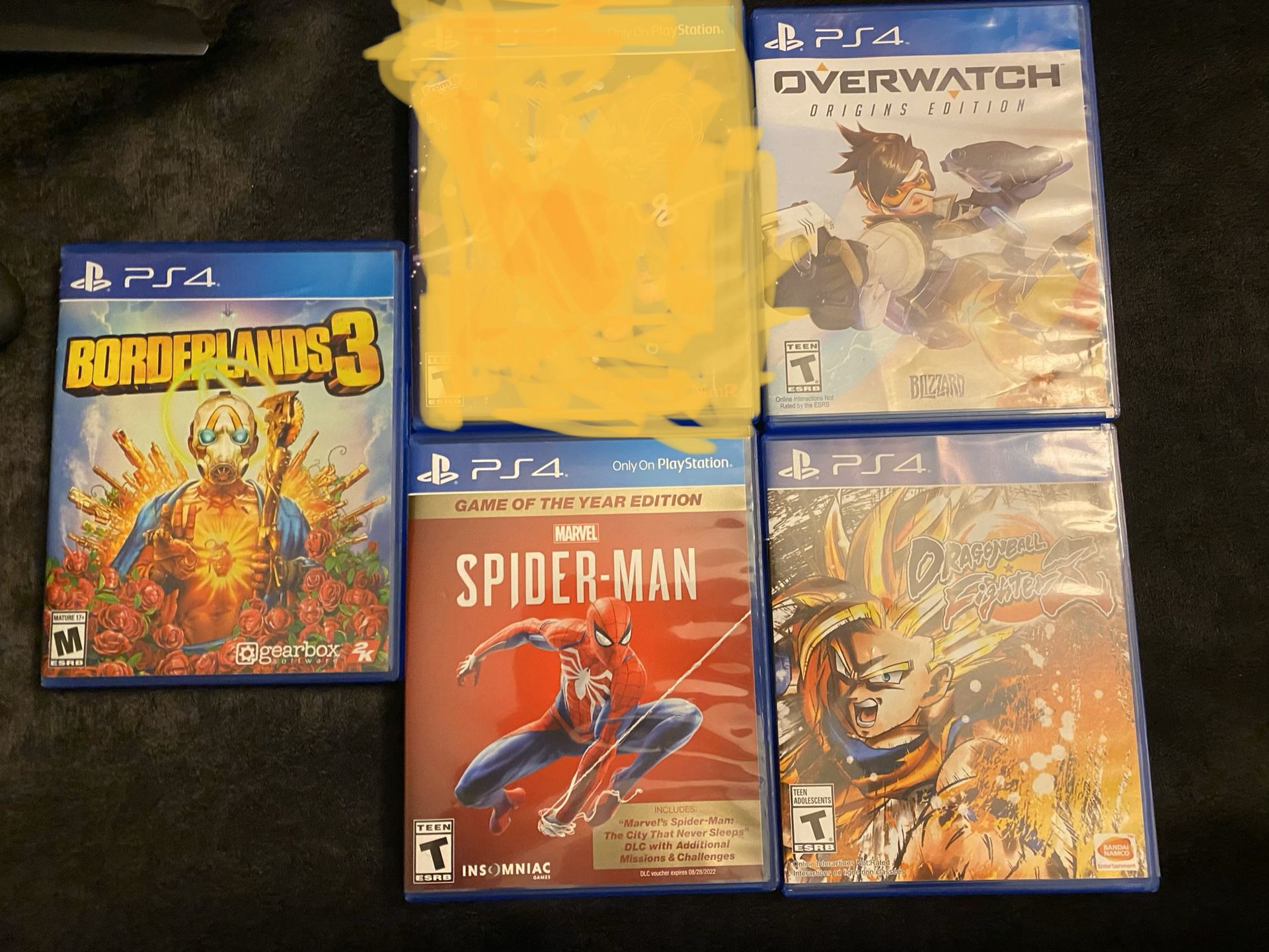 Ps4 Games Selling together Only