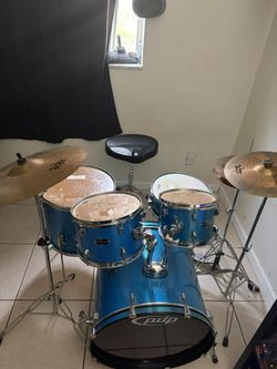 BLUE DRUM SET