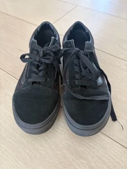Vans Shoes black Youth size 4