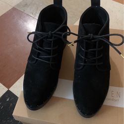 Black Suede Boots
