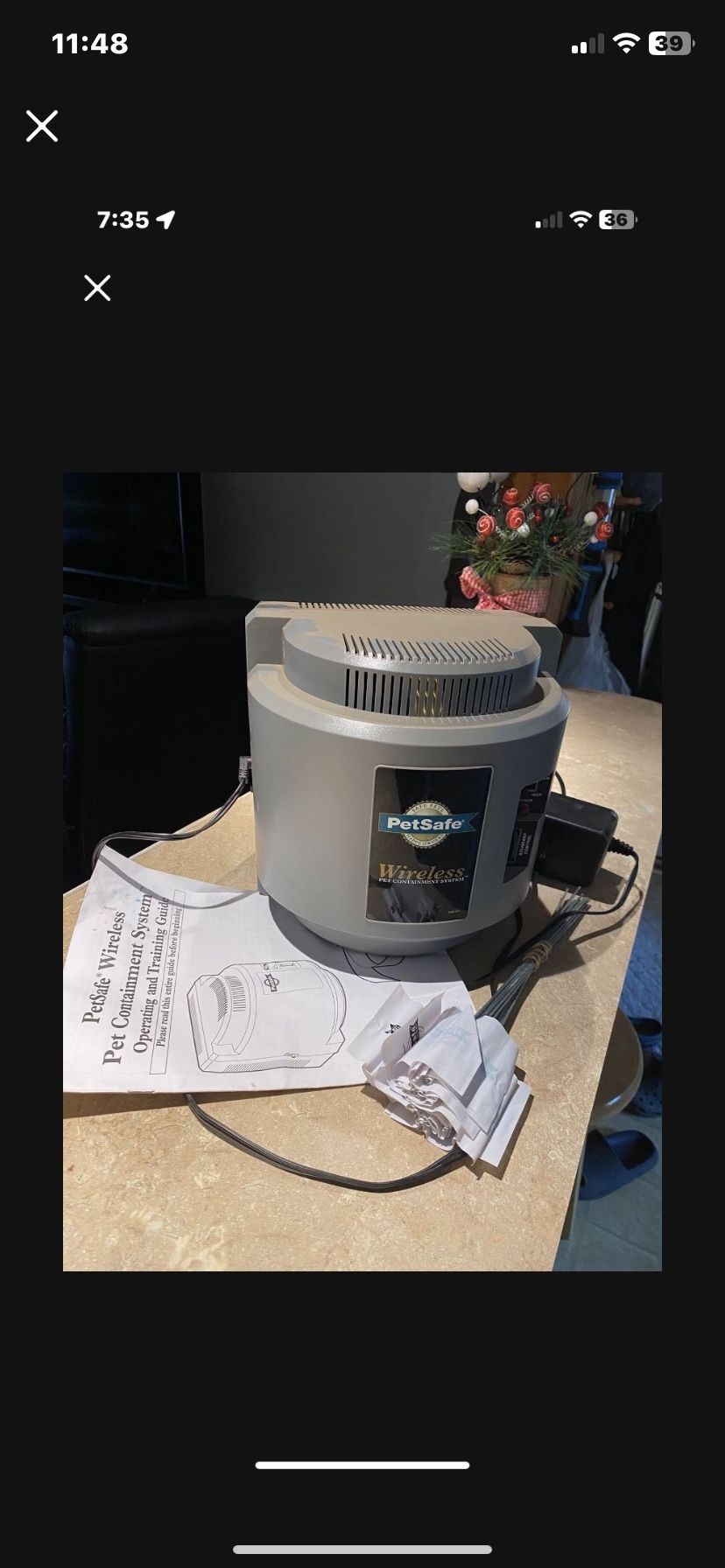 Pet Containment Box Only