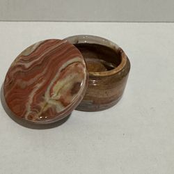 Vintage Marble Trinket Box Absolutely Gorgeous