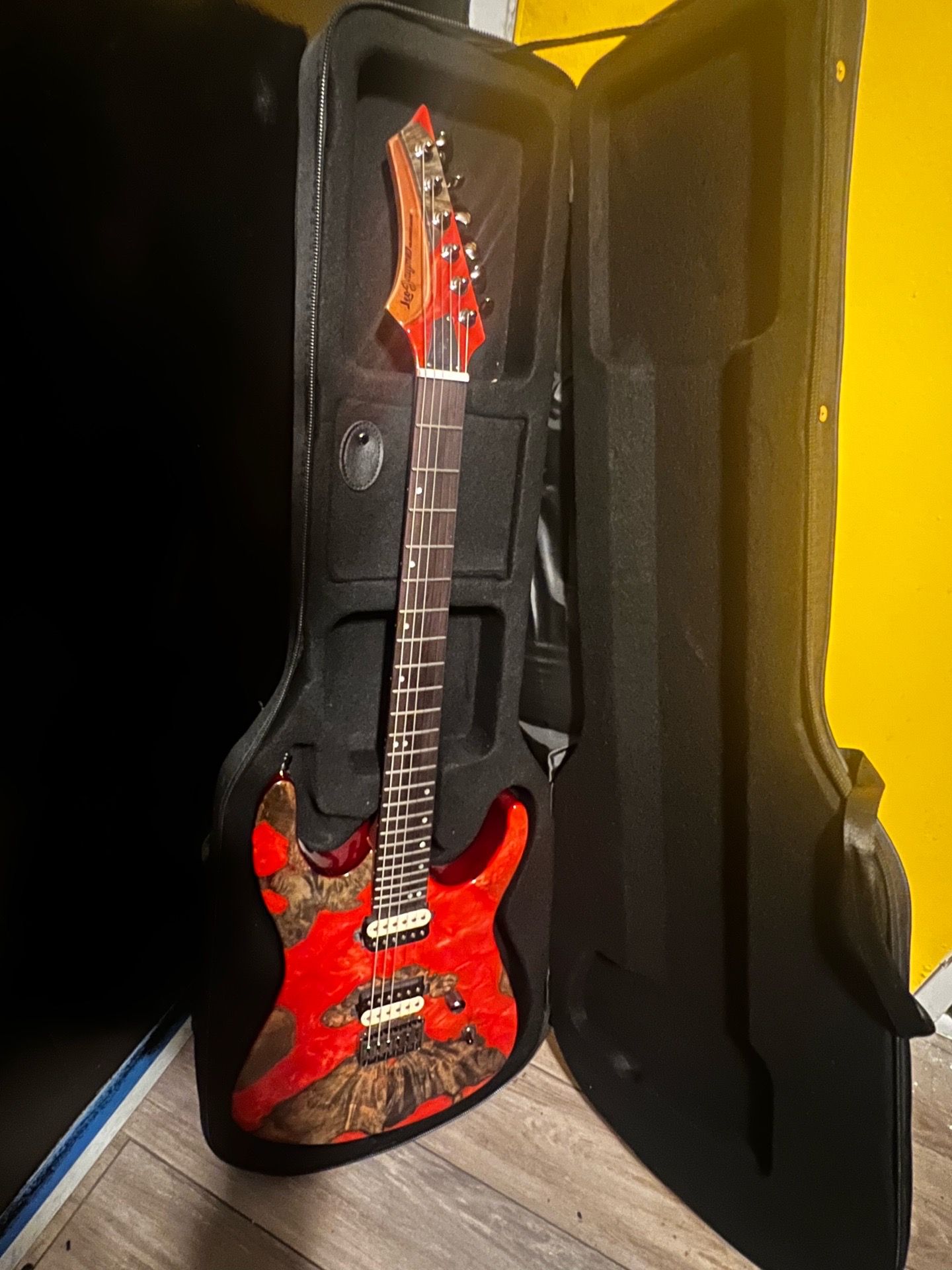 Leo Jaymz Hurricane Guitar