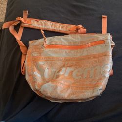 Orange Reflective Supreme Bag