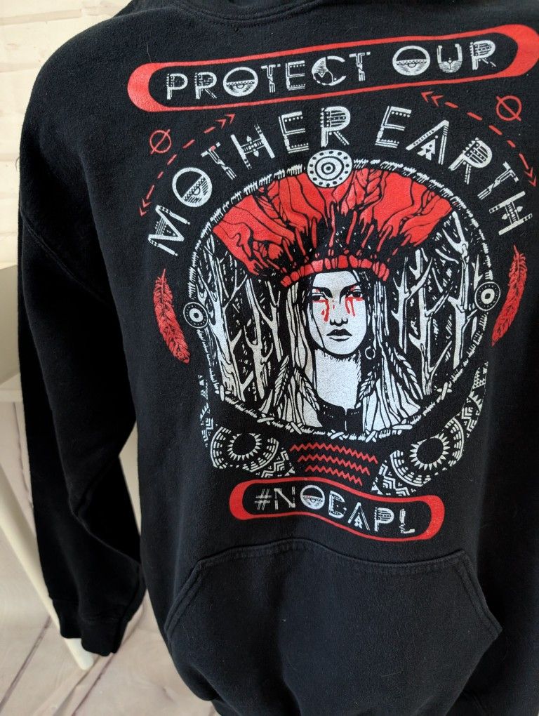 Gildan Hoodie Size L Unisex