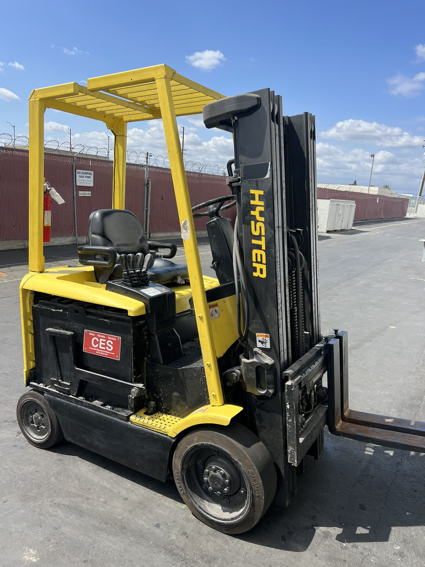 Hyster Electric Forklift 
