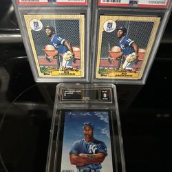Bo Jackson PSA Graded Cards