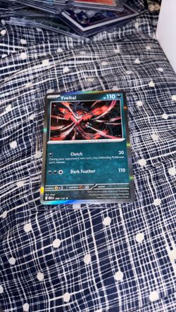 Yyvetal white star 2025 holo Pokemon card