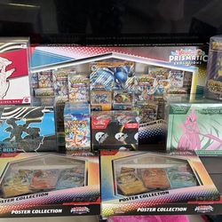 Pokemon ETB prismatic poster Collection