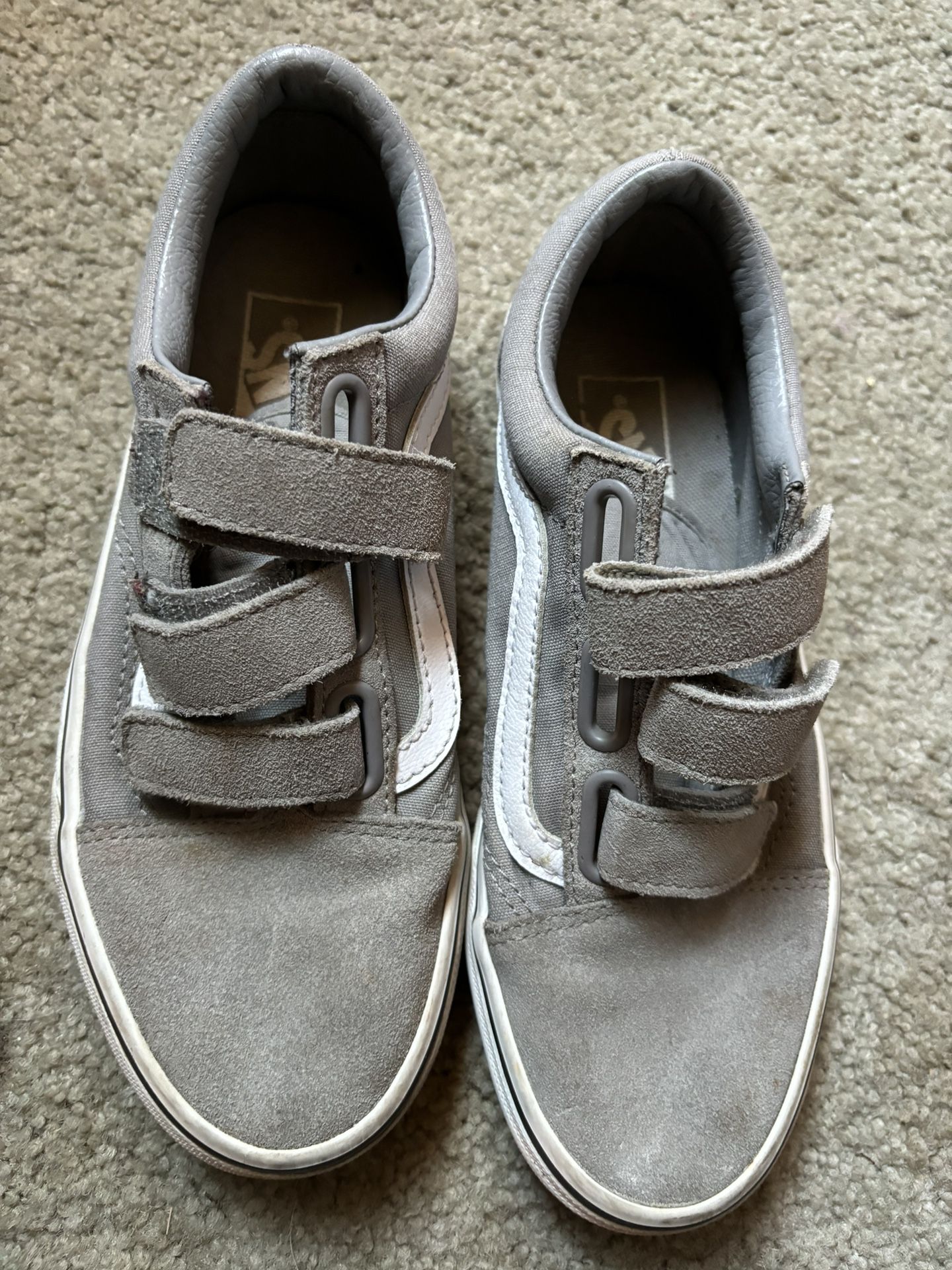 Velcro grey Vans