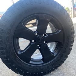 18” Jeep Wrangler With Goodyear Wrangler Tires