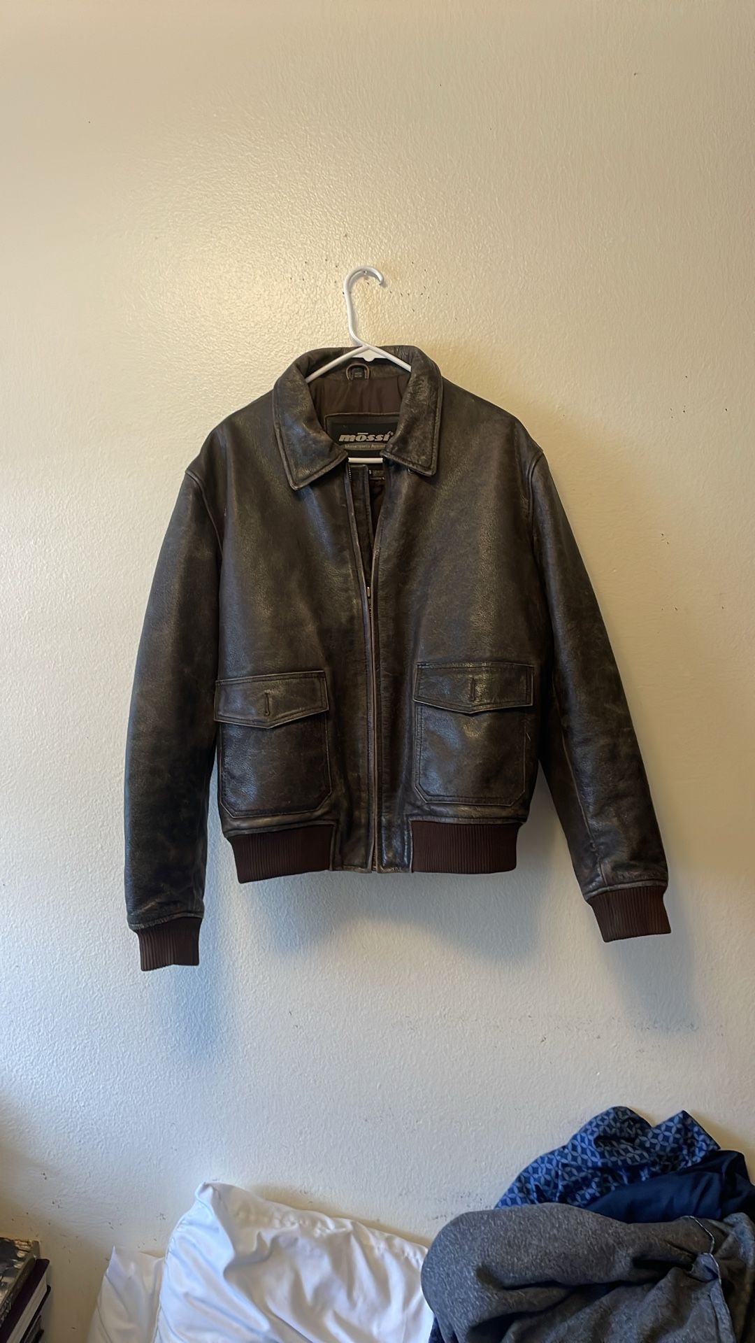 Men’s leather jacket