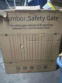 New White Baby Gate