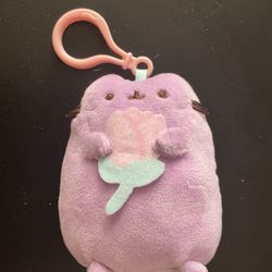 Pusheen Cat Plush Keychain