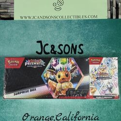 Costco Pokemon Prismatic Evolutions - Surprise box and booster bundle 10x packs!