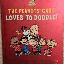 The Peanuts Gang Loves To Doodle Paperback Book