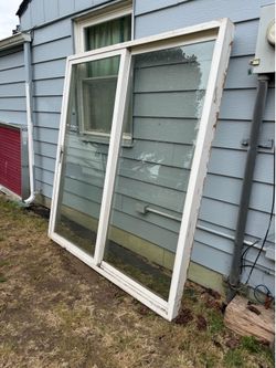 Windows sliding door and door and glass panels