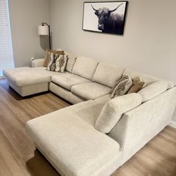 Tan 3 Piece Sectional 