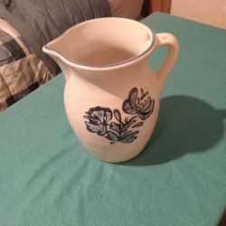 Ceramic Pitcher  Ht 8in.