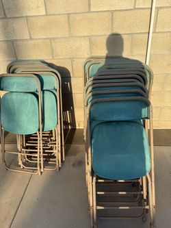 Used folding chairs