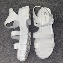 White Sandals 