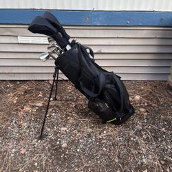 Golf Clubs & Bag