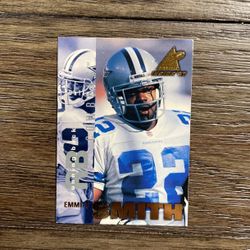 1997 Emmitt Smith Dallas Cowboys Football Card