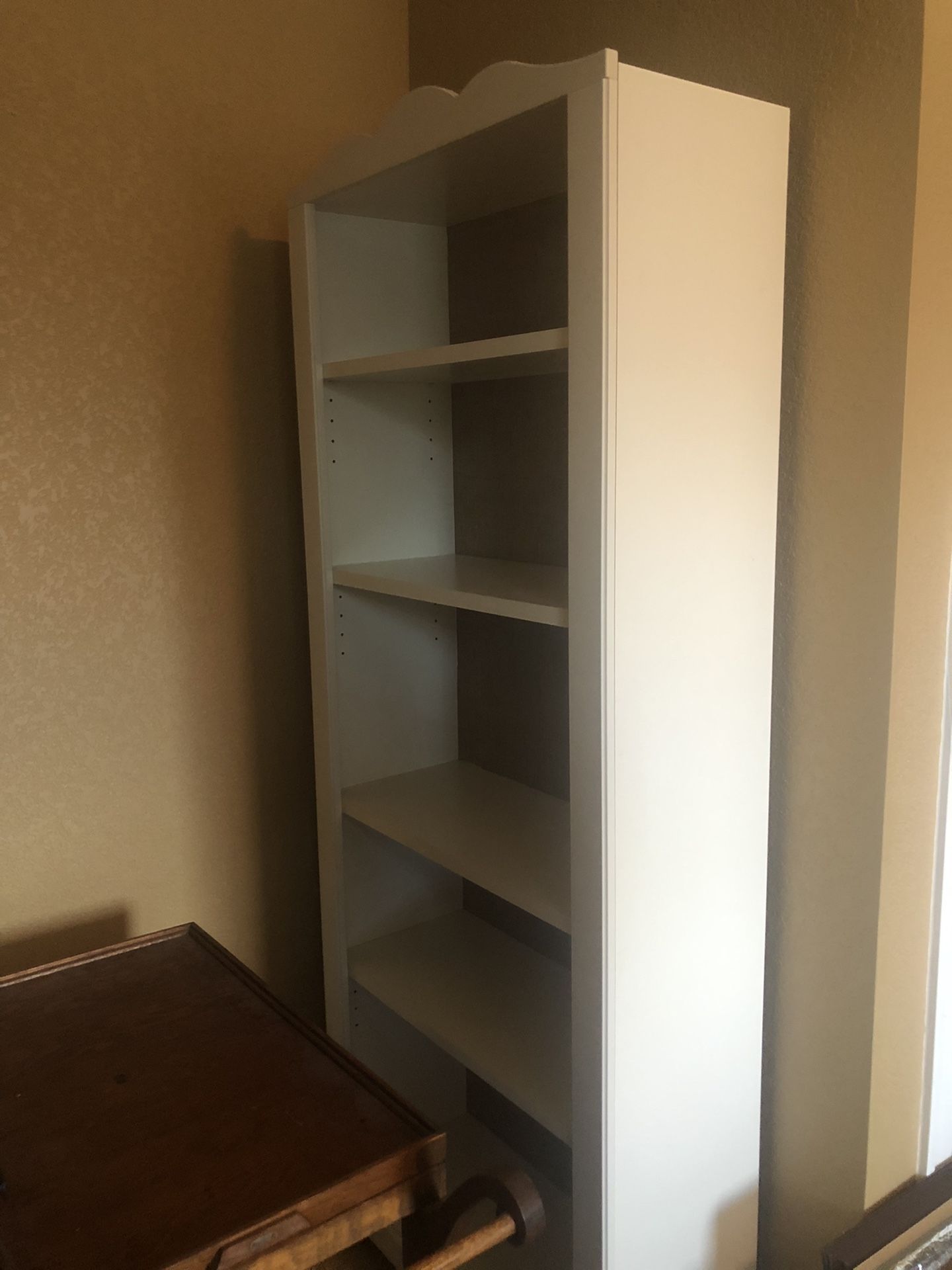IKEA Girl’s White Bookshelf 