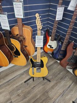 Squier telecaster 6 string electric guitar