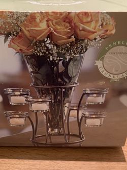 Brand New In Box Base And Votive Holder 