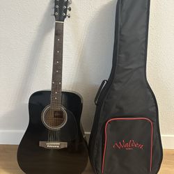 Acoustic Guitar W/ Guitar Case (Ready To Play)