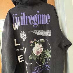 darc sport x civil regime “wolf and rose” - size M