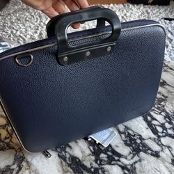 Navy Classic Bombata Laptop bag, Bloomingdales. NEW IN BOX