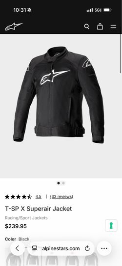 Alpine jacket with back pad