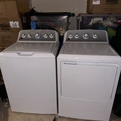 GE Top Load Washer & Dryer 