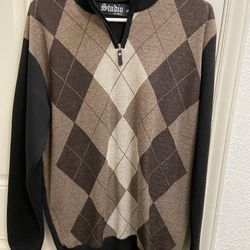 Men’s Argyle Sweater 