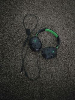 Turtle Beach Gaming Headset Black and Green