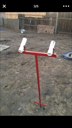 Fishing pole stand 🎣