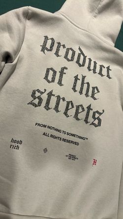Size S, Hoodrich Hoodie “From Nothing To Something”