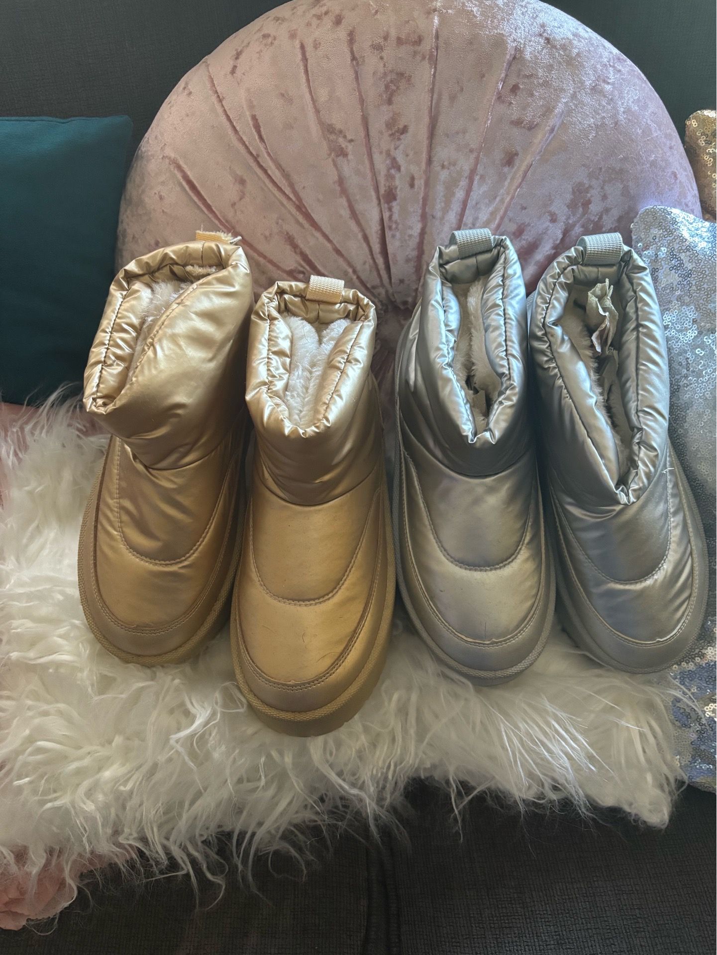 New women’s size 8 both for $40
