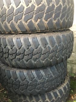 4 tire 275/65R20 M/T