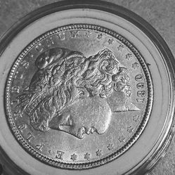Silver 1890 Morgan Silver Dollar - Vintage & collectibles | Color: Silver 