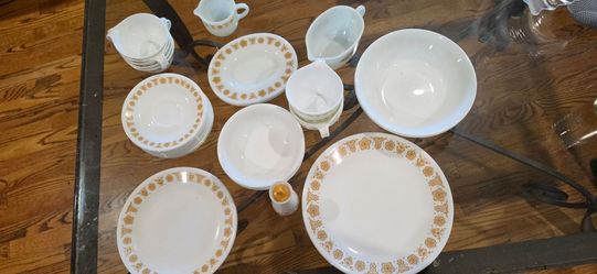 Vintage Corelle, Golden Butterfly