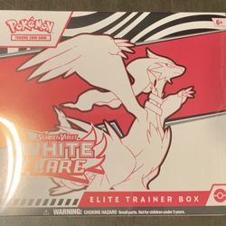 White Flare Elite Trainer Box